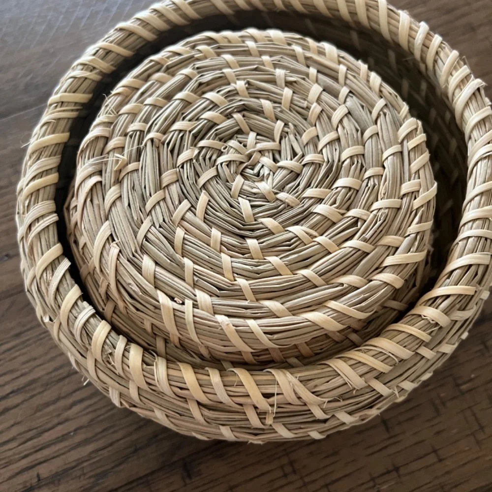 New Round Nesting Baskets-Set 3 - Picture 5 of 7